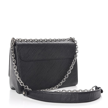 Louis Vuitton Epi Twist Shoulder Bag MM Black 3 of 12