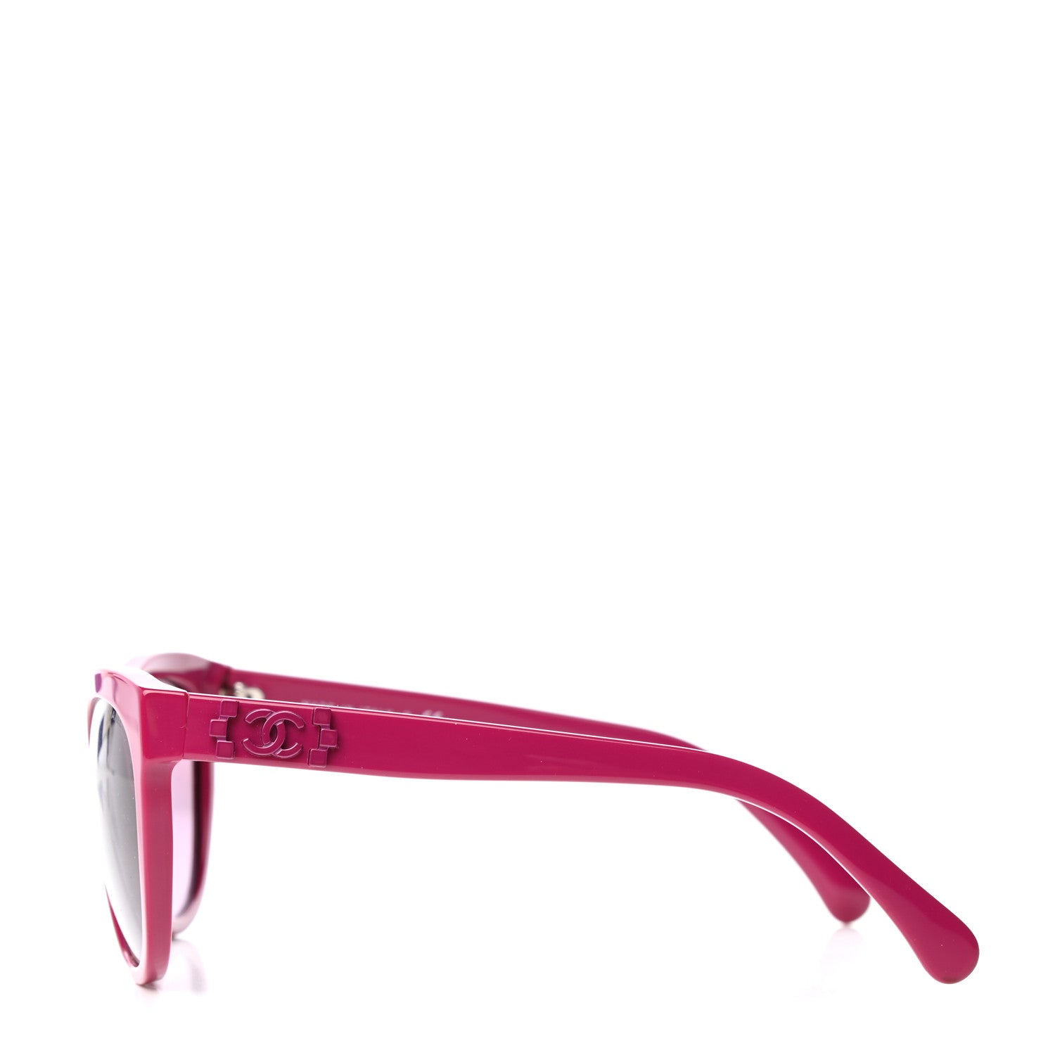 Chanel Pantos CC Signature 5315 Sunglasses Fuchsia 3 of 8