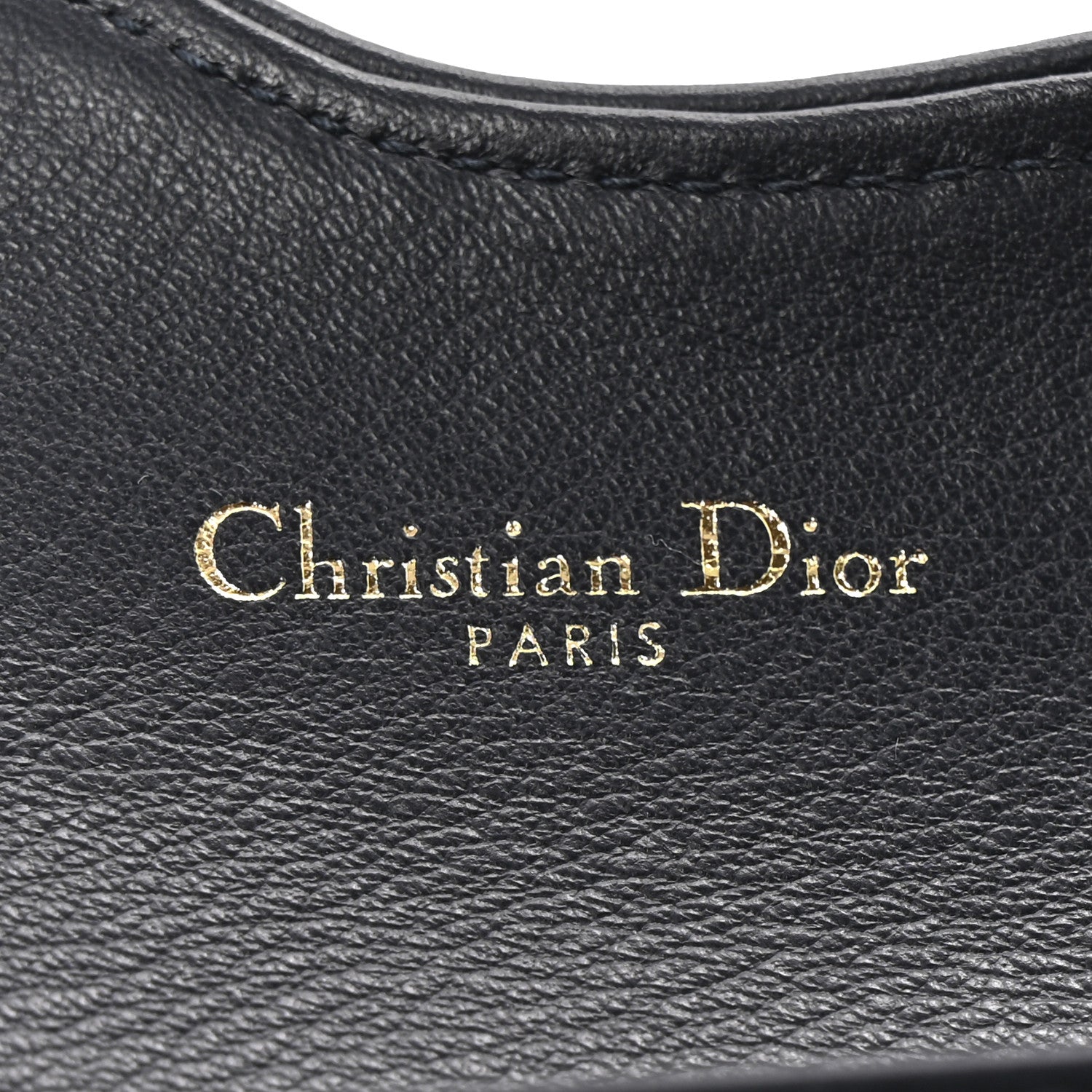 Christian Dior Oblique Saddle Card Holder Blue 6 of 8