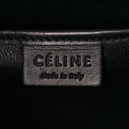 Celine Snakeskin Calfskin Nano Tri-Color Luggage Black Multicolor 6 of 11
