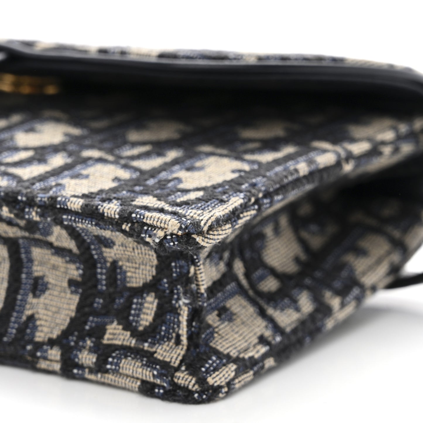 Oblique Saddle Belt Bag Blue