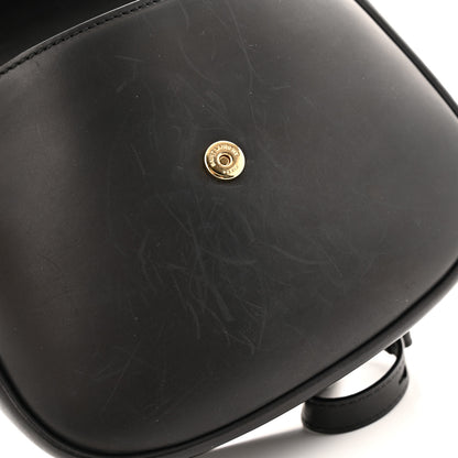 Saint Laurent Smooth Calfskin Monogram Medium Kaia Satchel Black 13 of 18