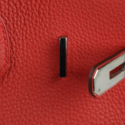 Hermes Togo Birkin 35 Rouge Casaque 19 of 22