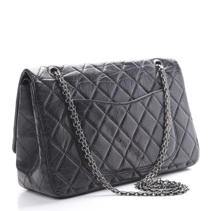 Chanel Aged Calfskin Quilted 2.55 Reissue 226 Flap Black 2 of 17