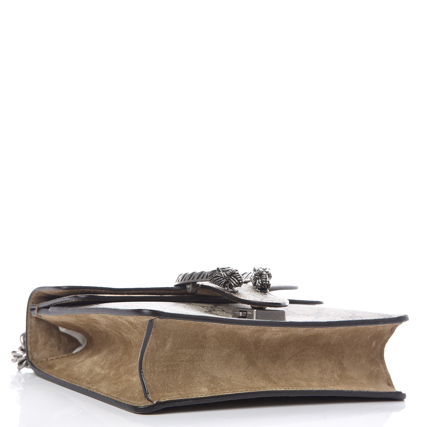 Gucci GG Supreme Monogram Mini Dionysus Shoulder Bag Taupe 5 of 10