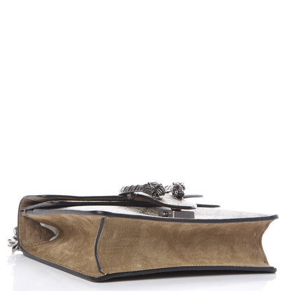 Gucci GG Supreme Monogram Mini Dionysus Shoulder Bag Taupe 5 of 10