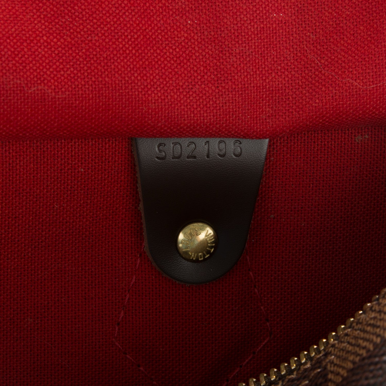 Louis Vuitton Damier Ebene Speedy 30 7 of 8