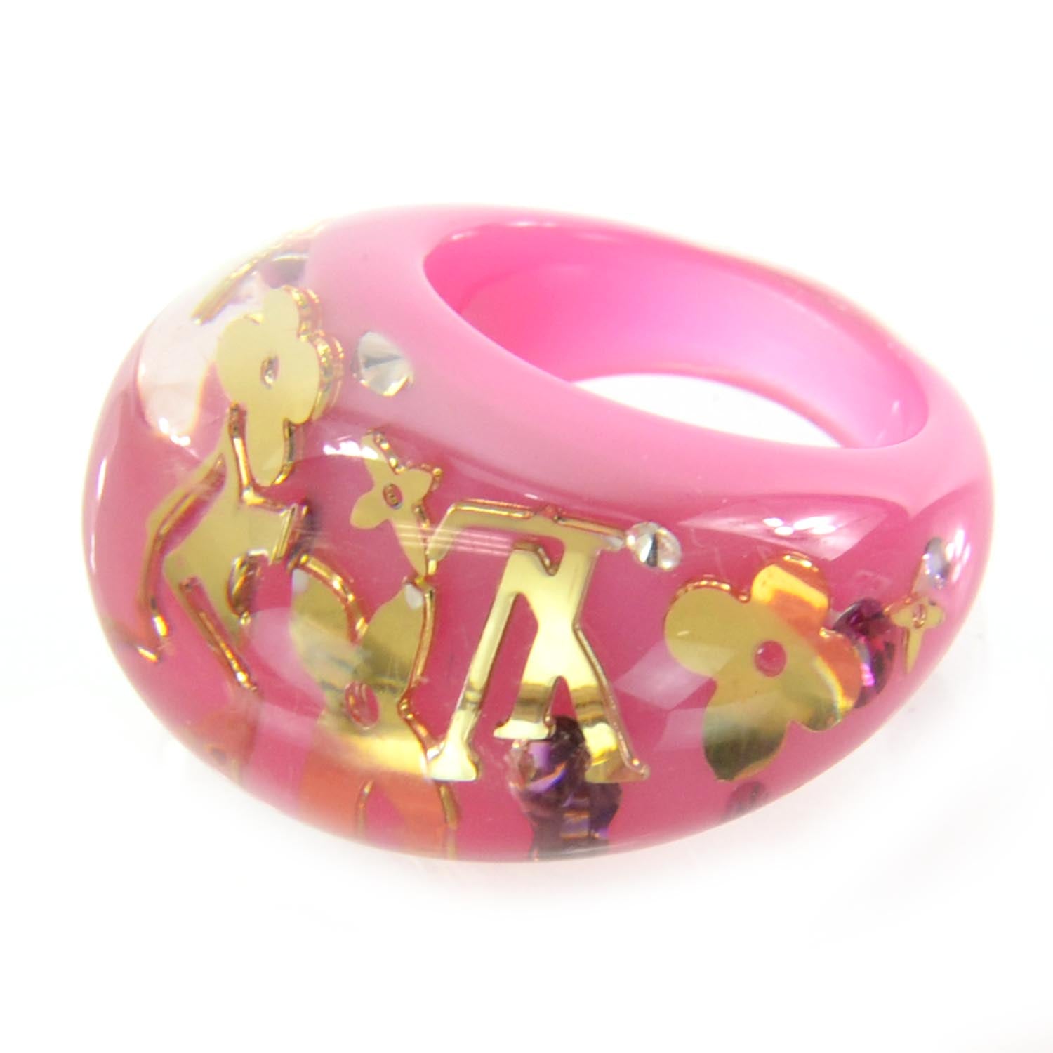 Louis Vuitton Inclusion Ring 7 Rose Pop 3 of 3