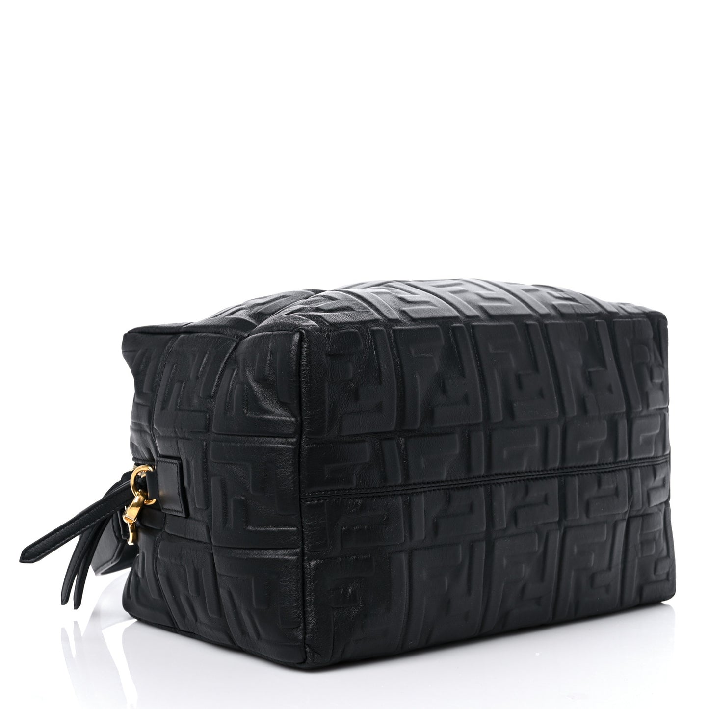 Nappa FF 1974 Embossed Small Boston Black