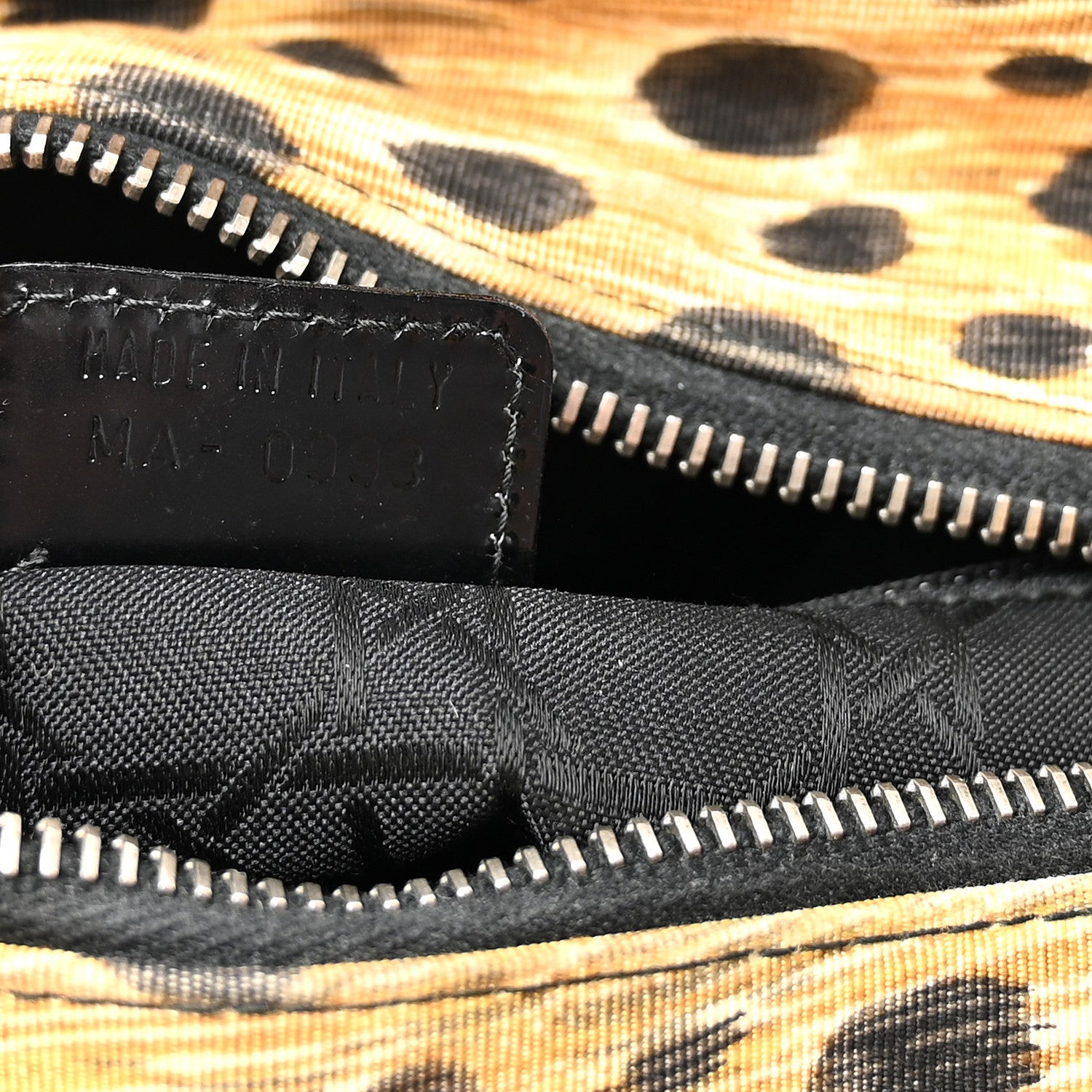 Christian Dior Canvas Leopard Print Medium Lady Dior 7 of 10