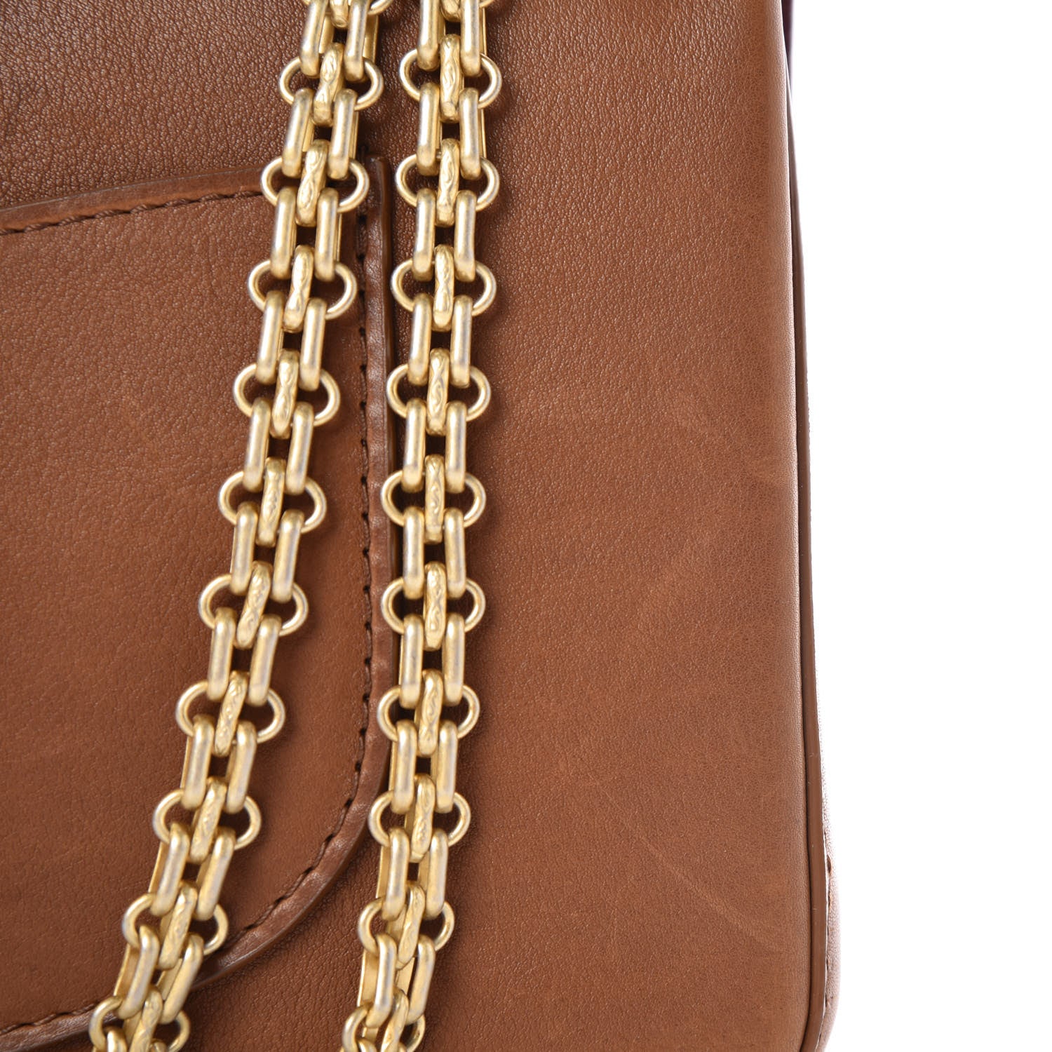 Chanel Calfskin Nude 2.55 Medals Reissue 226 Flap Camel 16 of 16