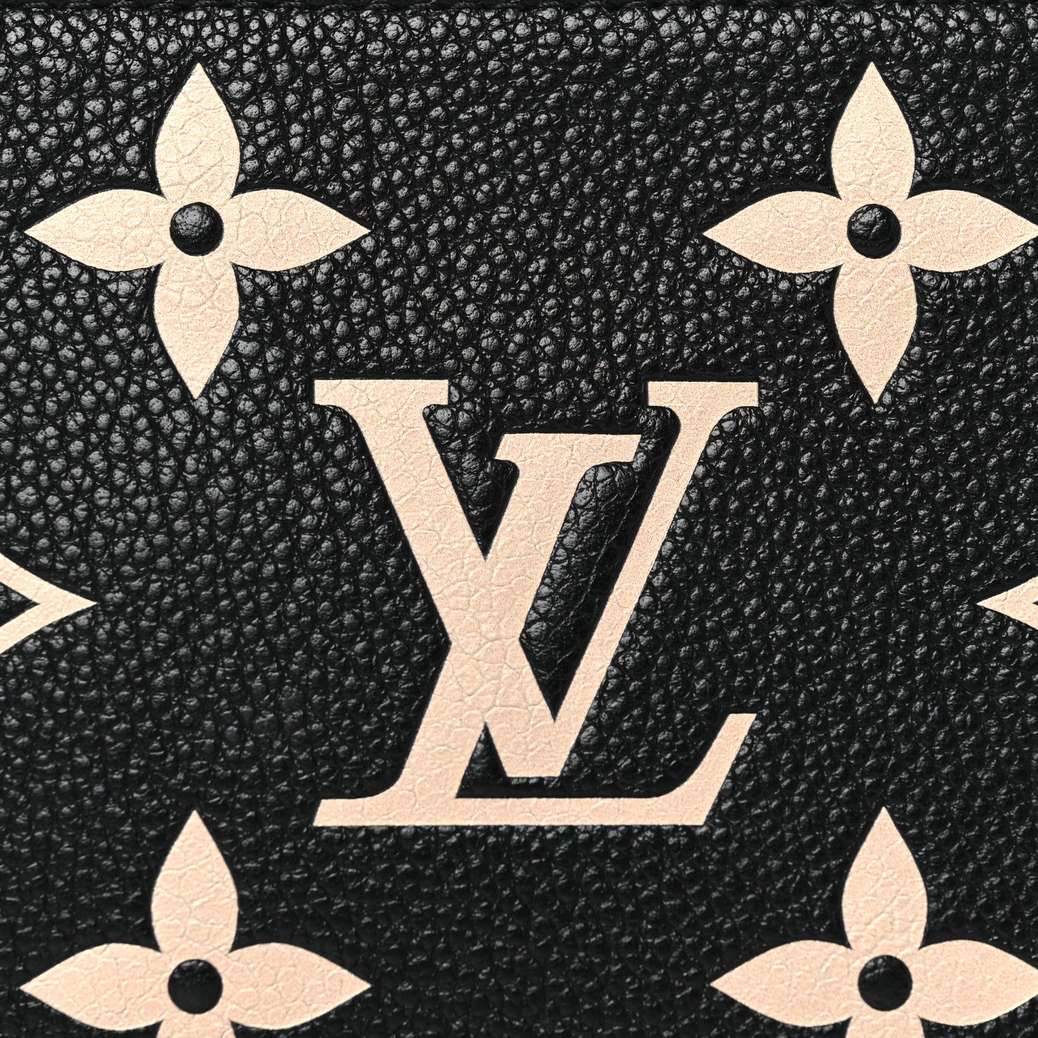 Louis Vuitton Empreinte Monogram Giant Mini Pochette Accessories Black 7 of 9