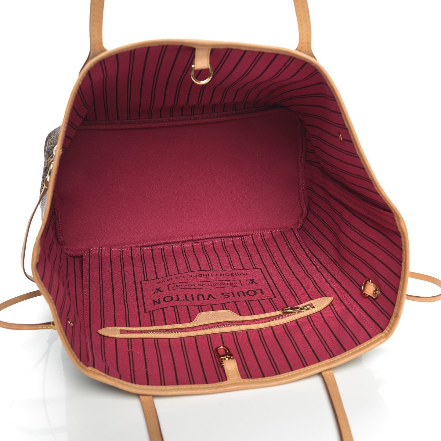 Monogram Neverfull MM Pivoine