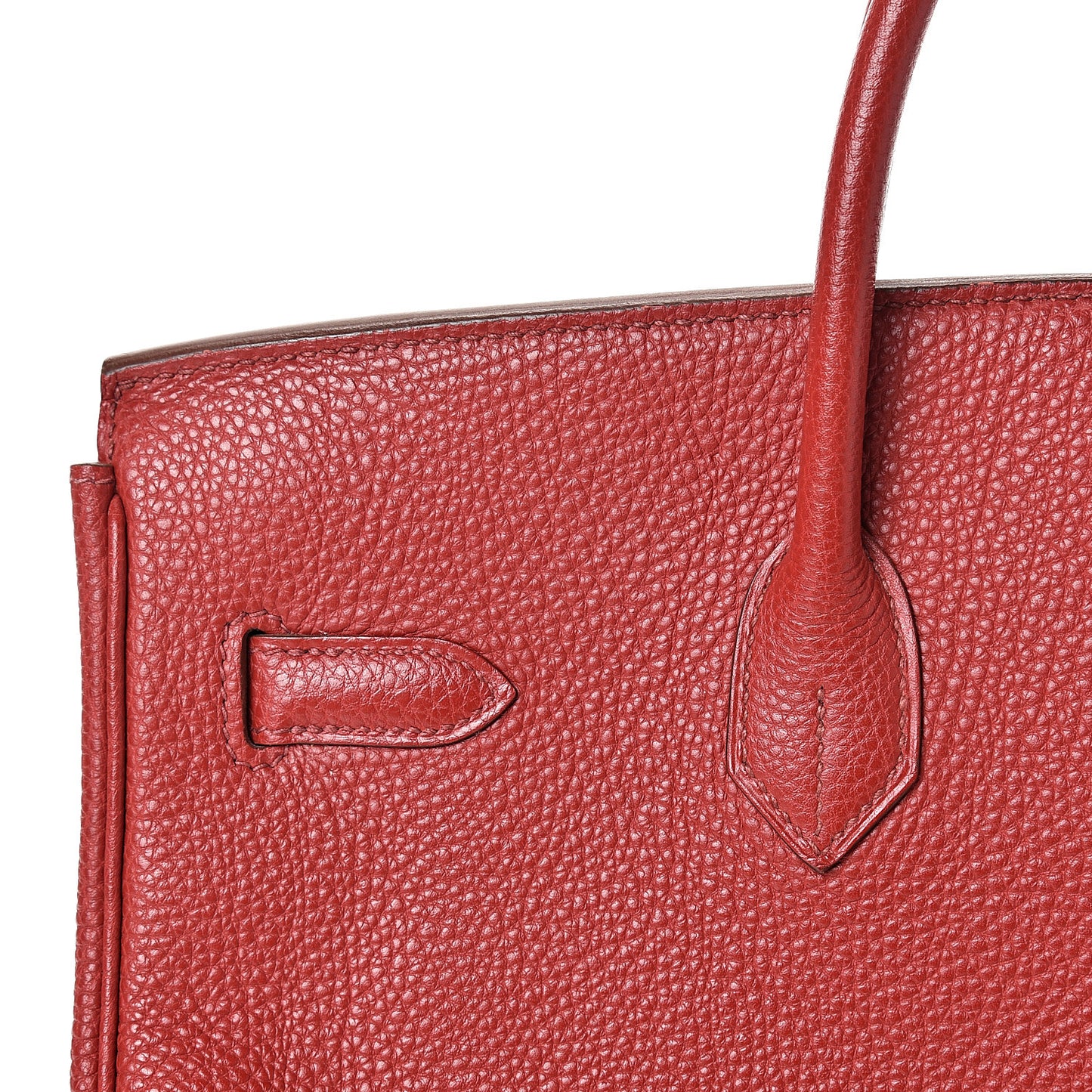 Togo Birkin 35 Rouge Casaque