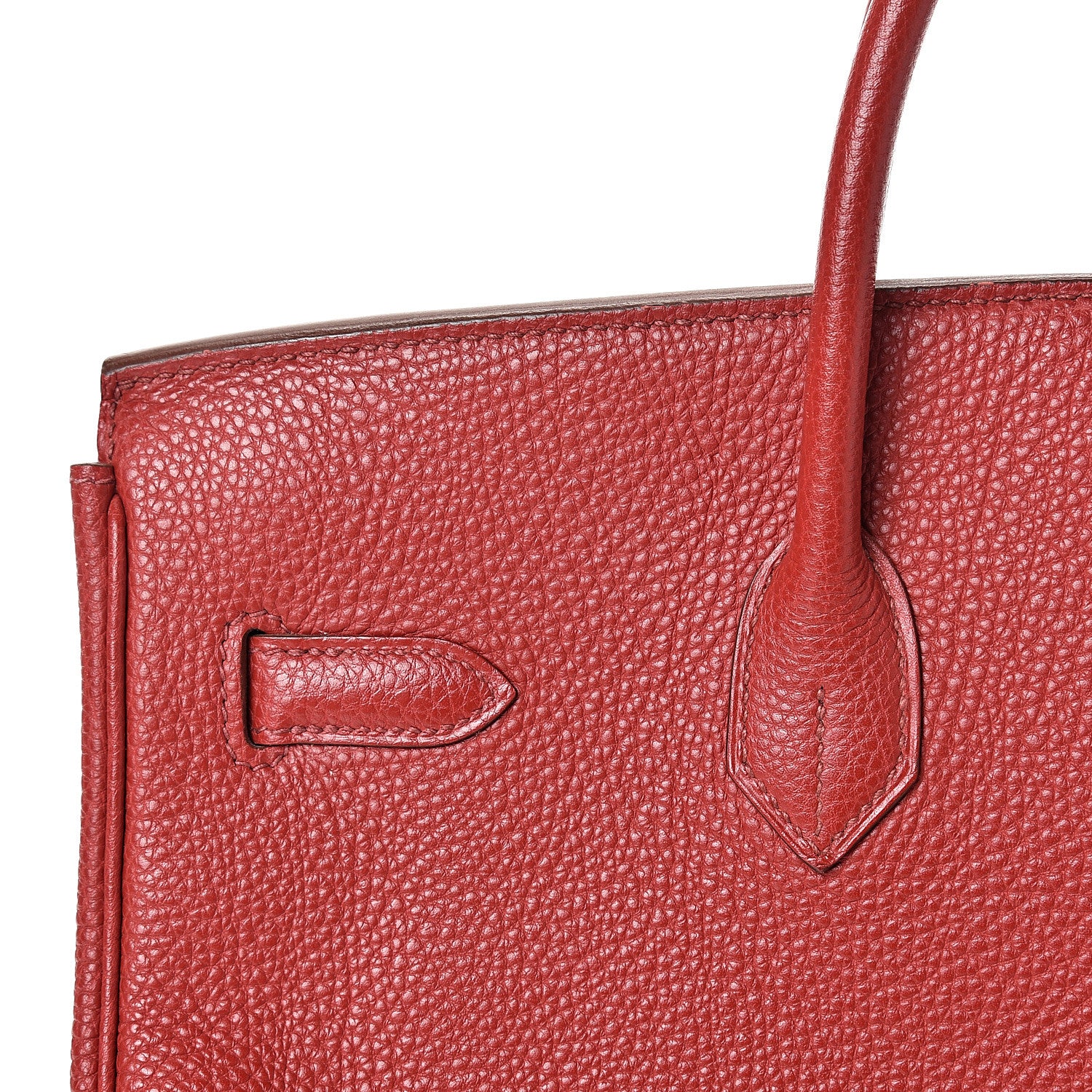 Hermes Togo Birkin 35 Rouge Casaque 8 of 42