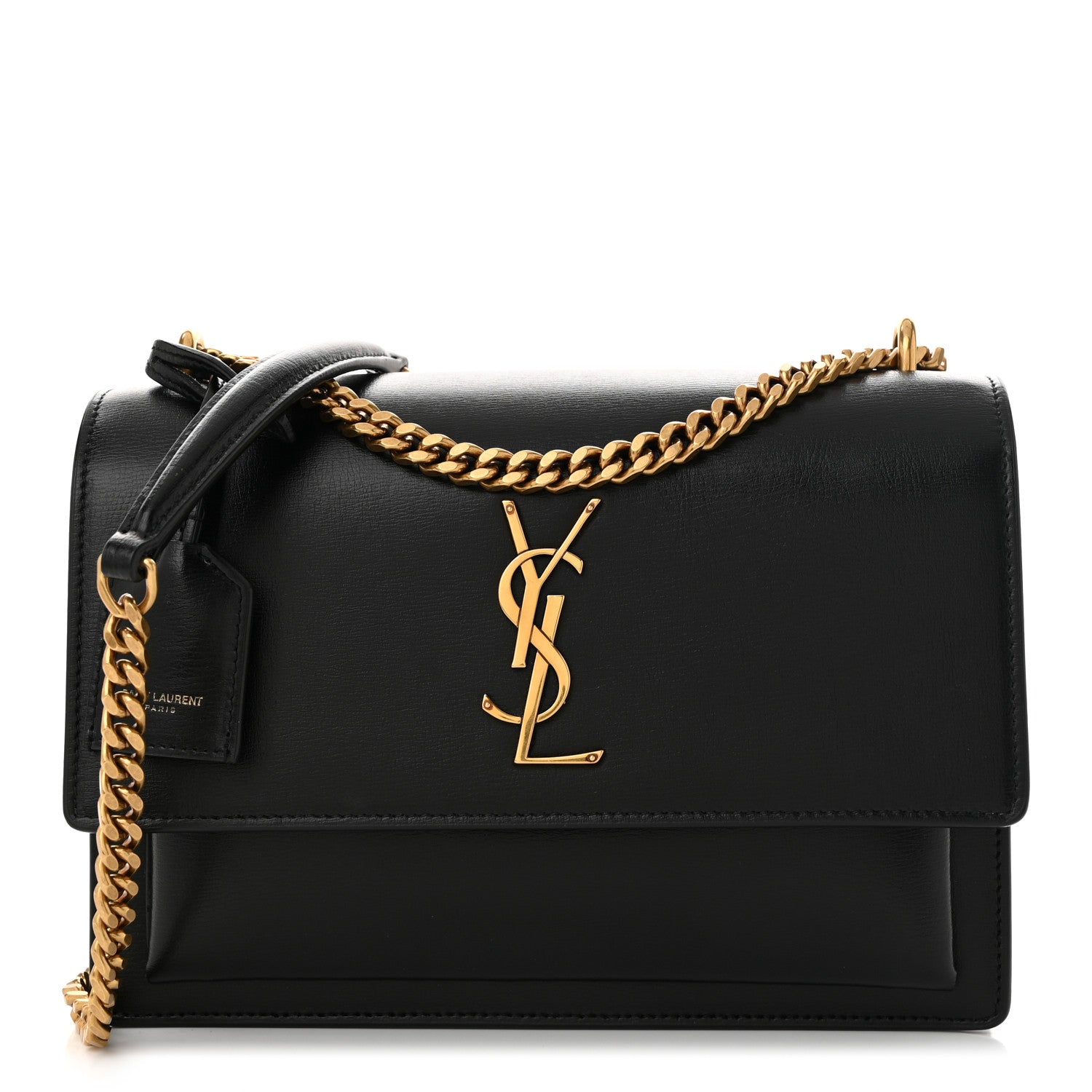 Saint Laurent Calfskin Medium Monogram Sunset Black 1 of 11