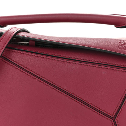 Loewe Calfskin Mini Puzzle Bag Raspberry 8 of 10