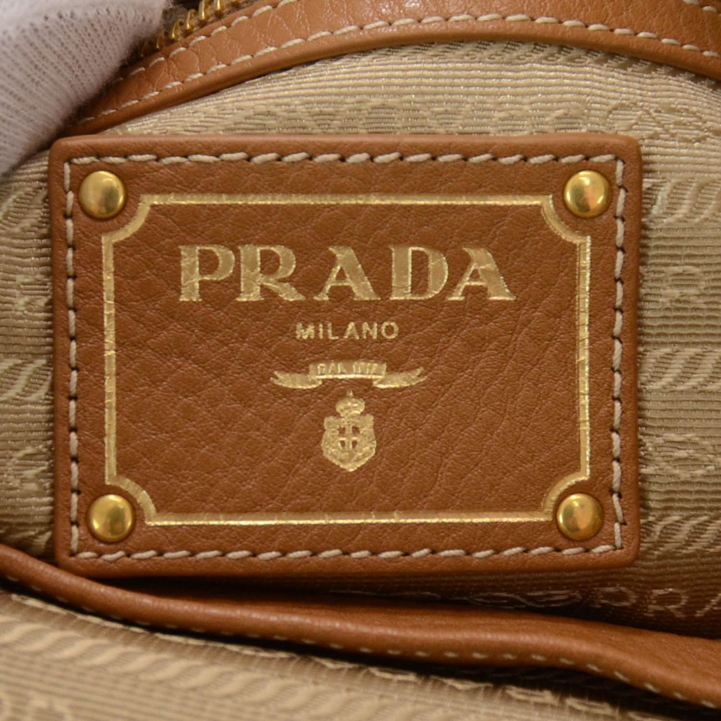 Vitello Daino Large Tote Caramel
