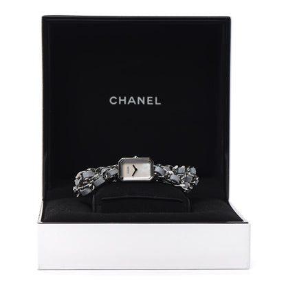 Chanel Stainless Steel Lambskin Mother of Pearl 16mm Premiere Rock Triple Row Quartz Watch Light Blue 5 of 5