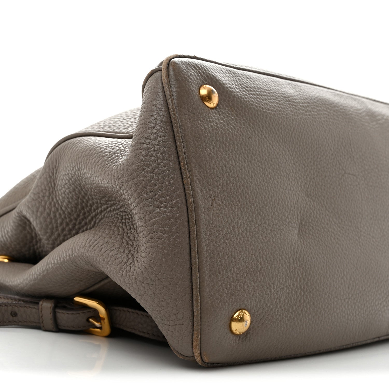 Prada Vitello Daino Tote Argilla 10 of 17