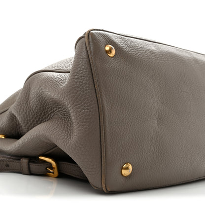 Prada Vitello Daino Tote Argilla 10 of 17