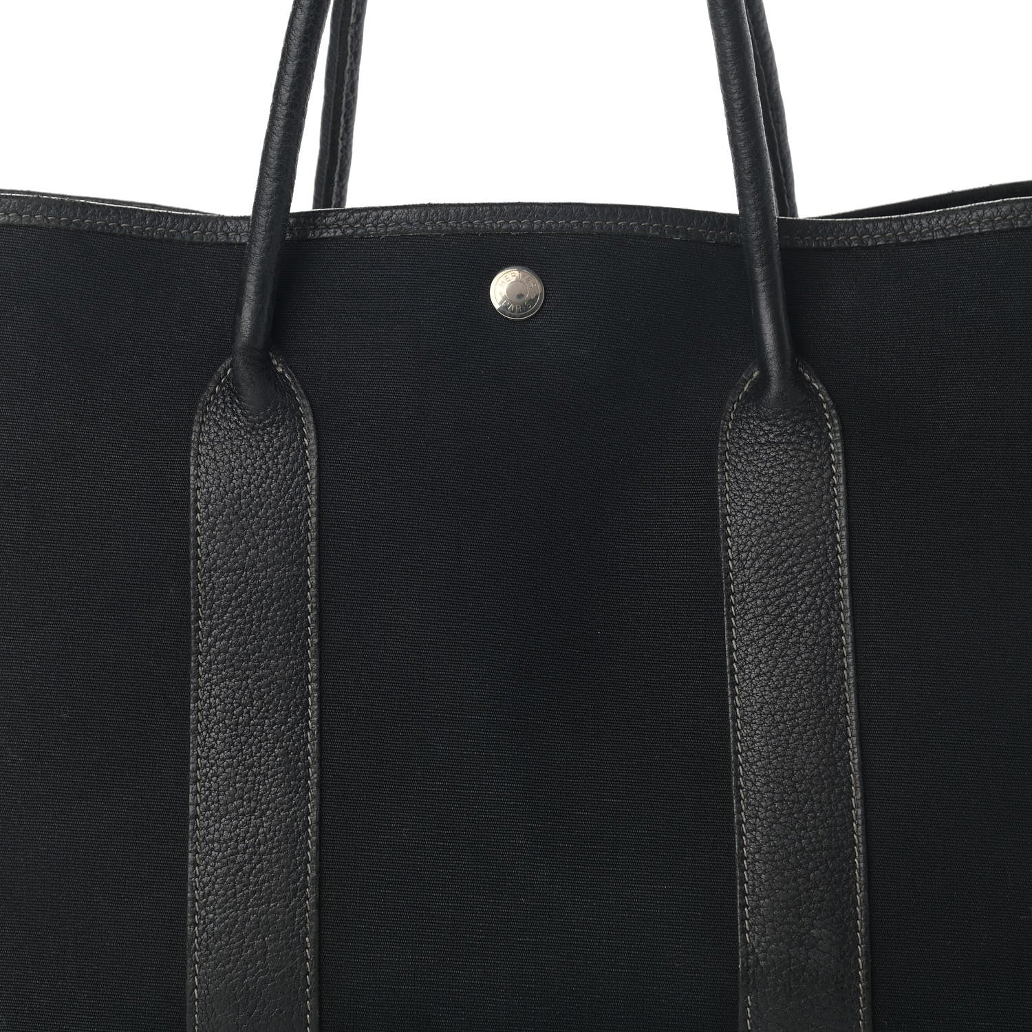 Hermes Toile Officier Negonda Garden Party 30 TPM Black 8 of 17