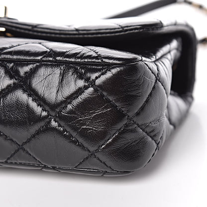 Chanel Shiny Lambskin Quilted Small Montcoco Flap Black 11 of 11