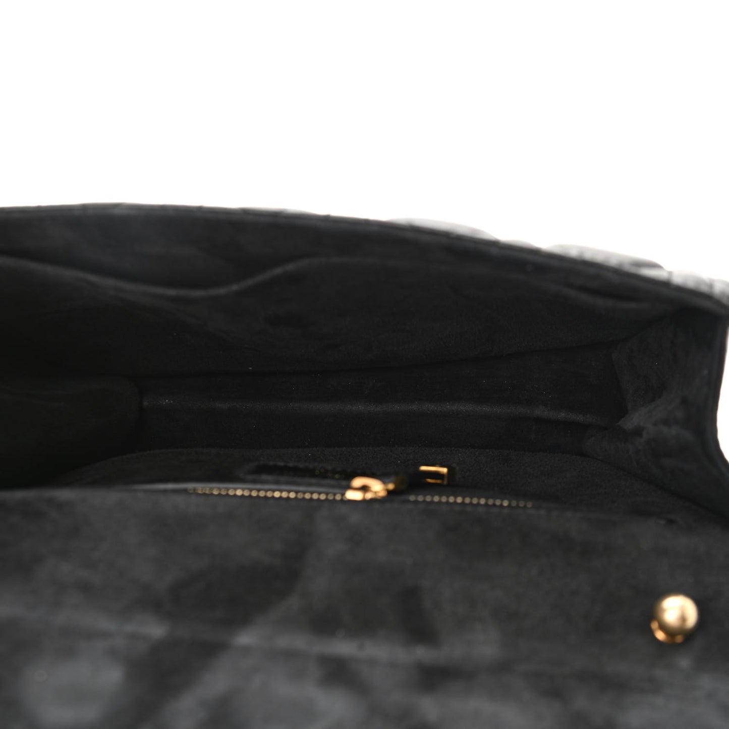 Lambskin Cannage Large Dioraddict Flap Bag Black