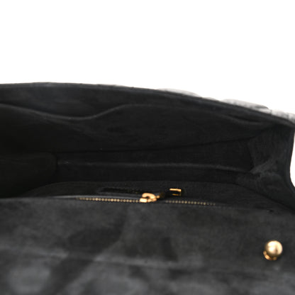 Christian Dior Lambskin Cannage Large Dioraddict Flap Bag Black 5 of 9