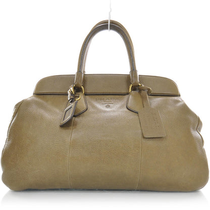 Prada Cervo Deerskin Large Frame Satchel 1 of 9