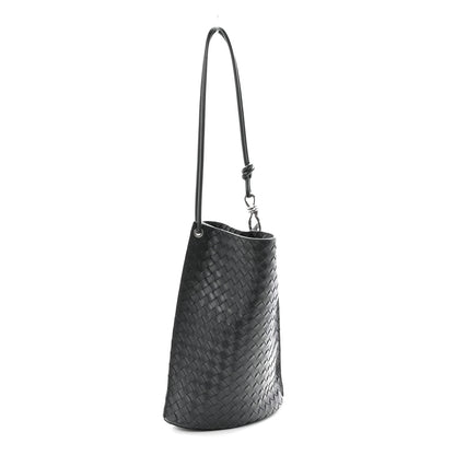 Bottega Veneta Nappa Intrecciato Medium Knot Bucket Bag Ardoise 2 of 9