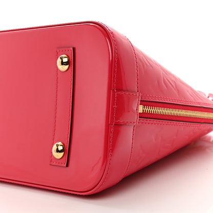 Louis Vuitton Vernis Alma PM Hot Pink 9 of 9