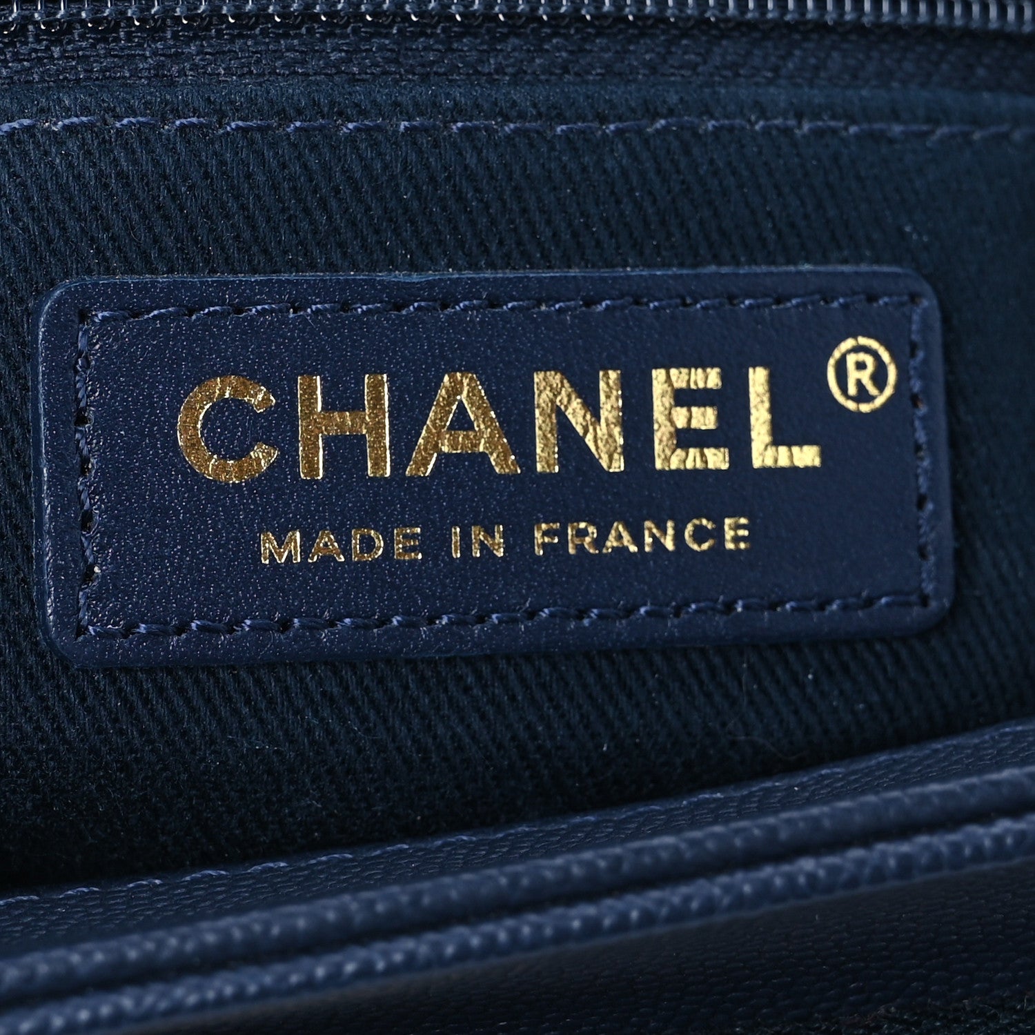 Chanel Caviar Quilted Small Business Affinity Flap Navy 6 of 11