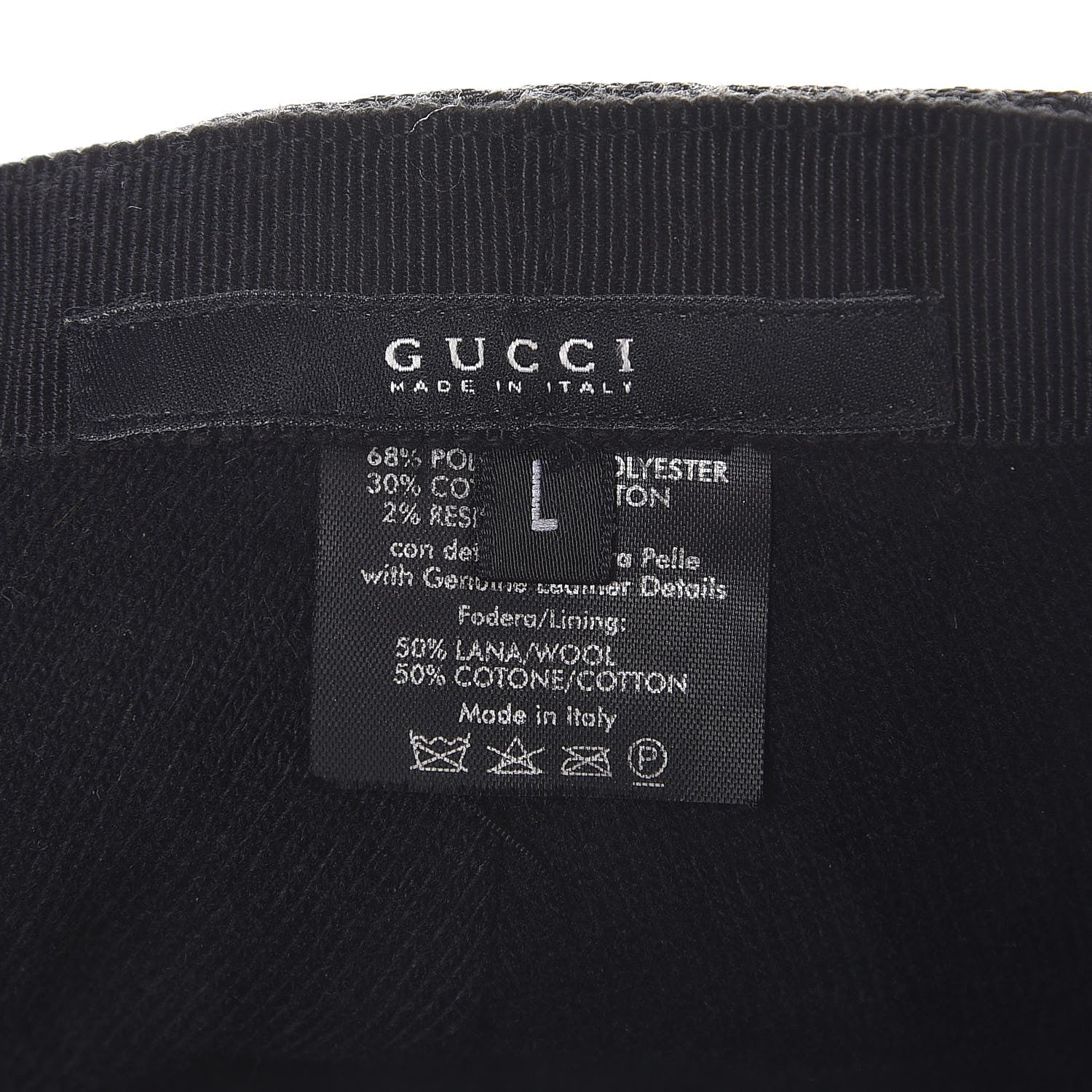Gucci Monogram Web Hat L Black 7 of 7