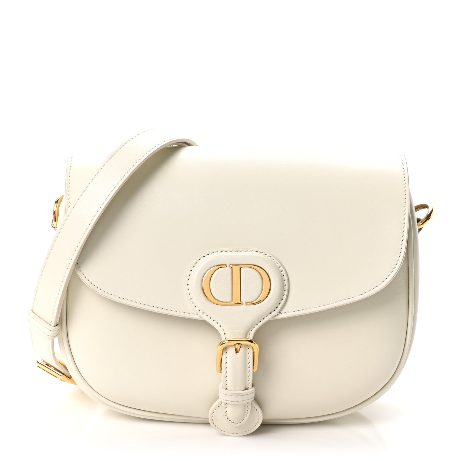 Christian Dior Box Calfskin Medium Bobby Flap Latte 1 of 11