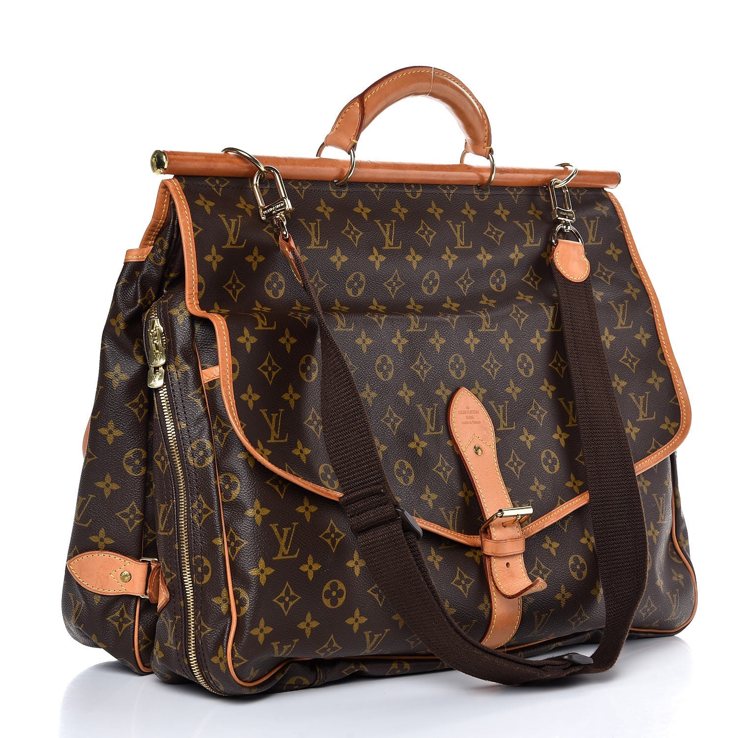 Louis Vuitton Monogram Sac Chasse Hunting Bag 3 of 11