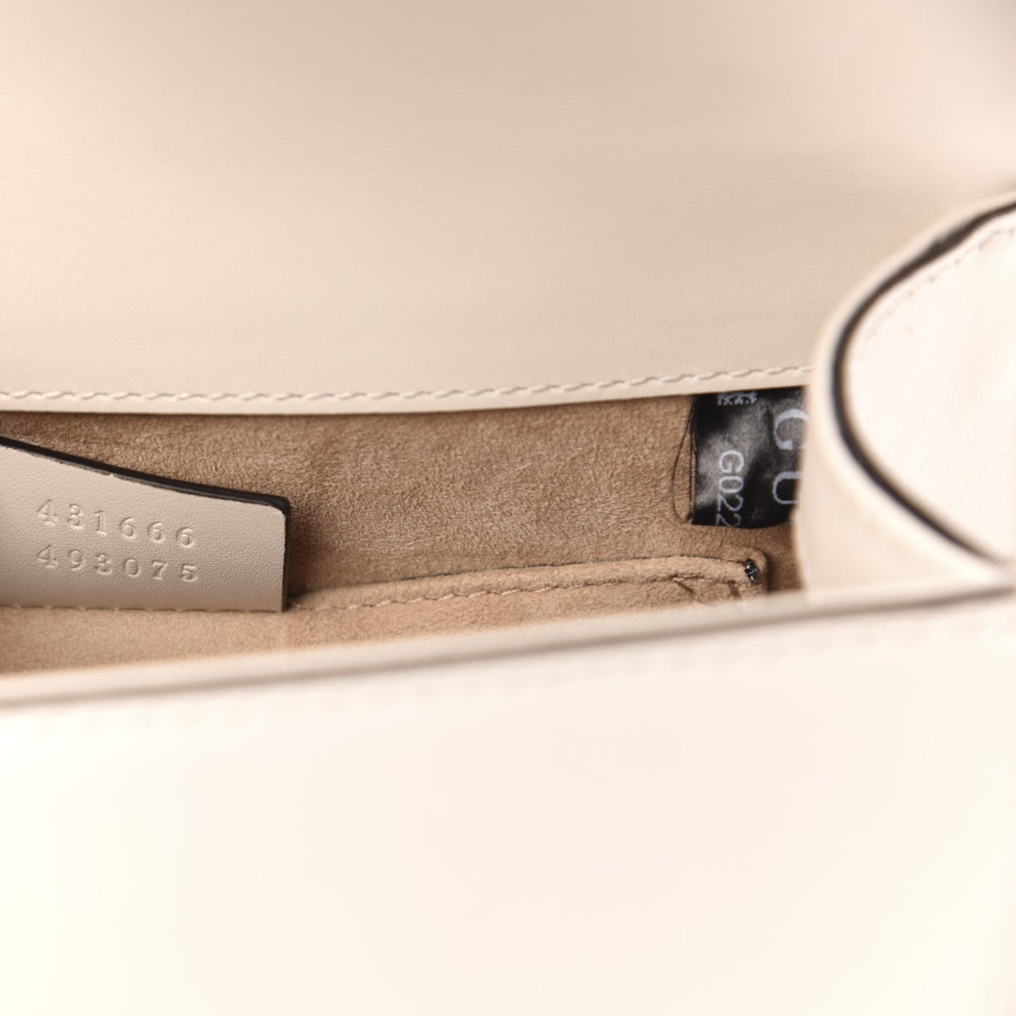 Calfskin Mini Sylvie Chain Shoulder Bag White