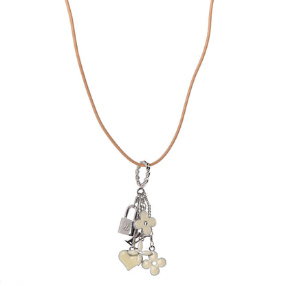 Louis Vuitton Sweet Monogram Pendant Necklace White 1 of 4