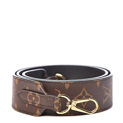 Louis Vuitton Monogram Bandouliere Shoulder Strap Black 1 of 4