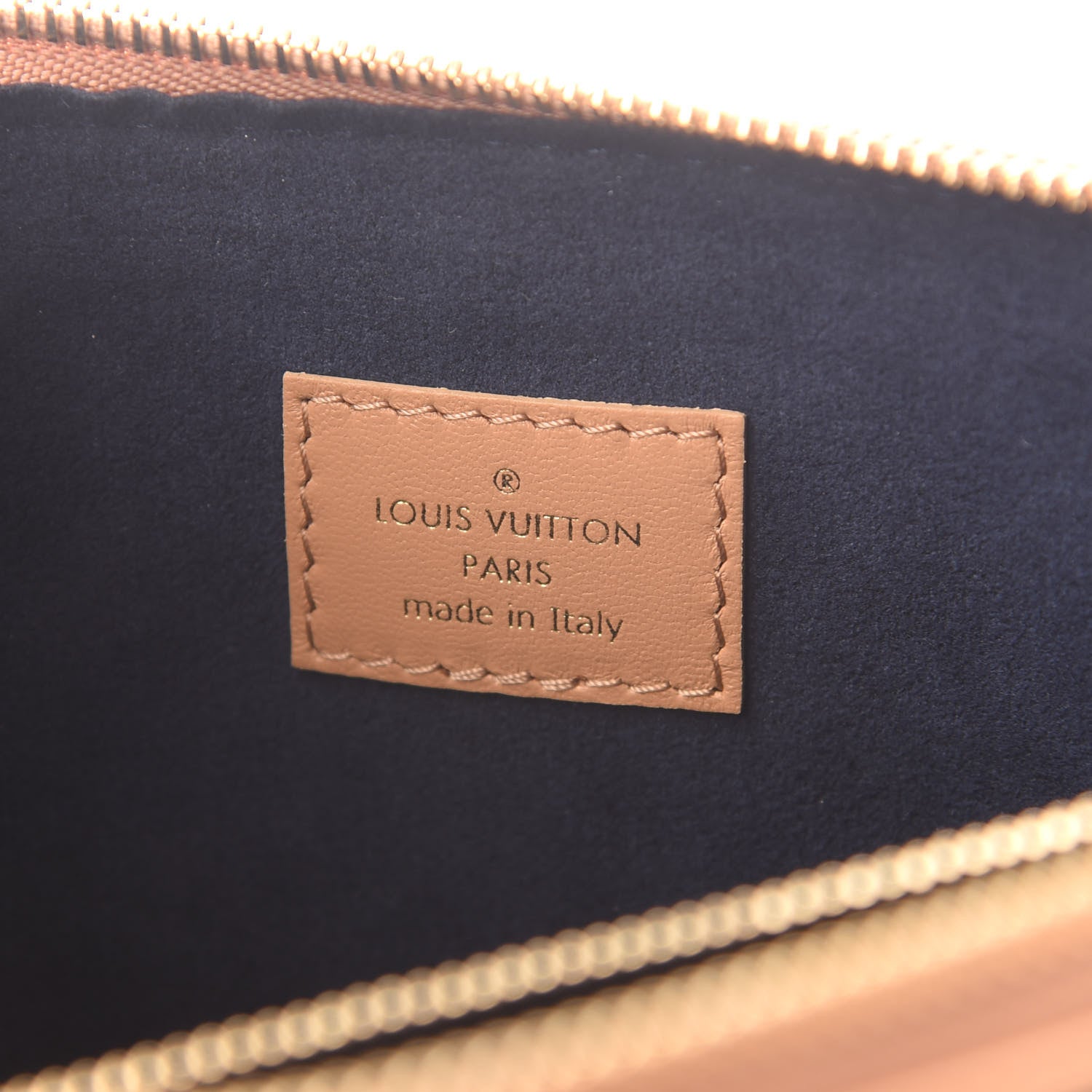 Louis Vuitton Lambskin Embossed Monogram Coussin PM Camel 6 of 8
