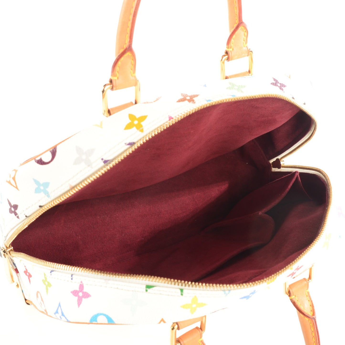 Monogram Multicolor Trouville White
