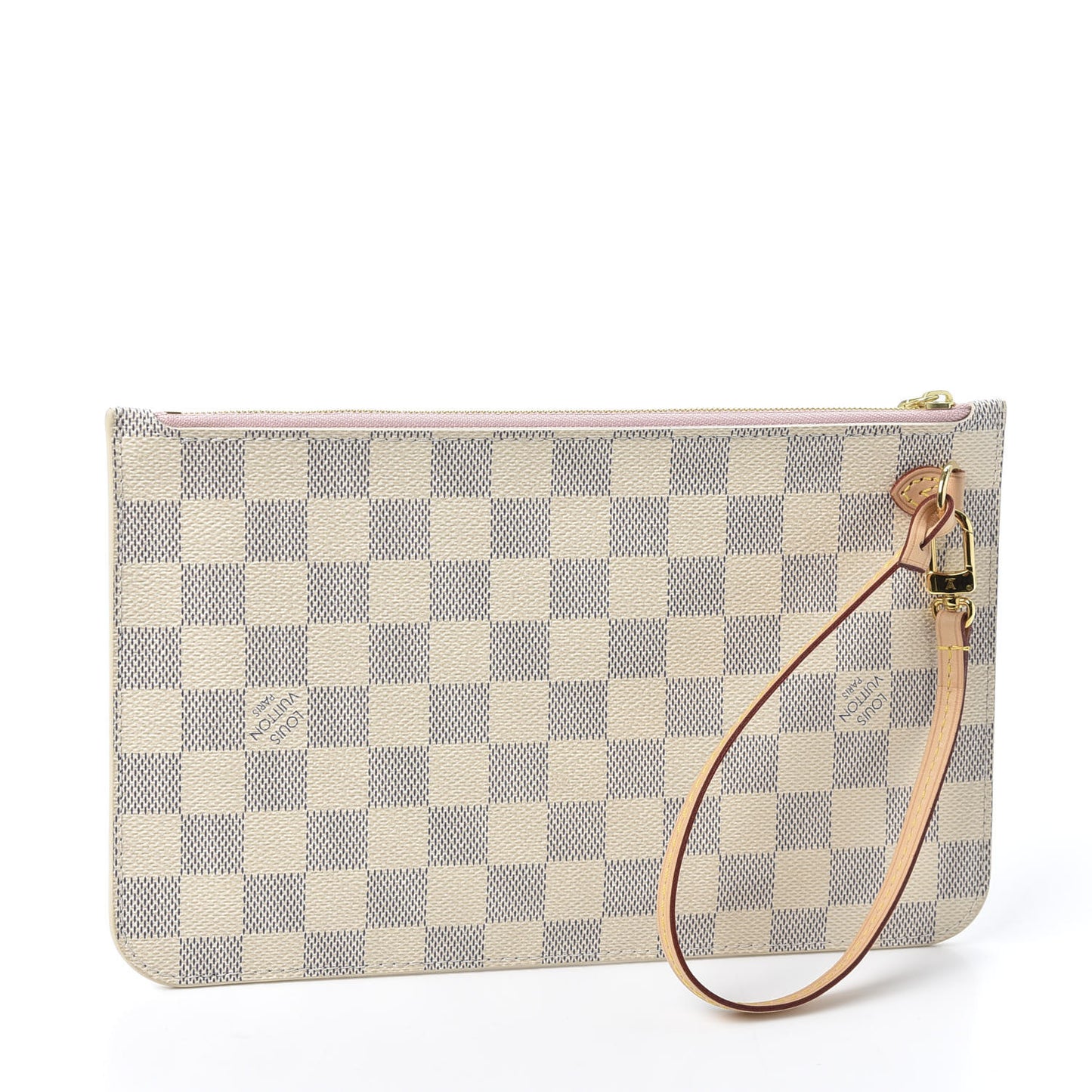 Damier Azur Neverfull MM GM Pochette Rose Ballerine