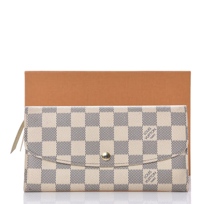 Louis Vuitton Damier Azur Emilie Wallet 14 of 14