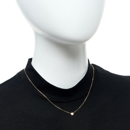 Cartier 18K Pink Gold Diamond SM D'Amour Pendant Necklace 2 of 4