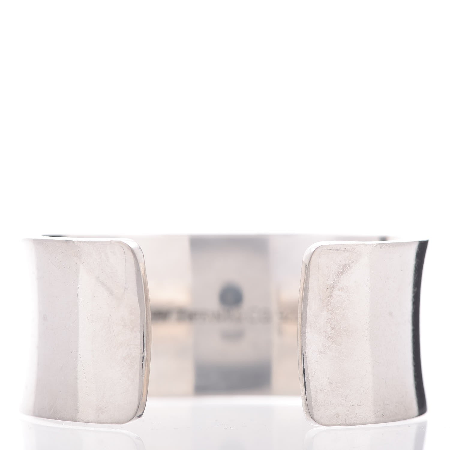 Tiffany Sterling Silver Wide 1837 Cuff Bracelet 5 of 5