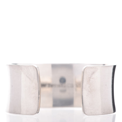 Tiffany Sterling Silver Wide 1837 Cuff Bracelet 5 of 5