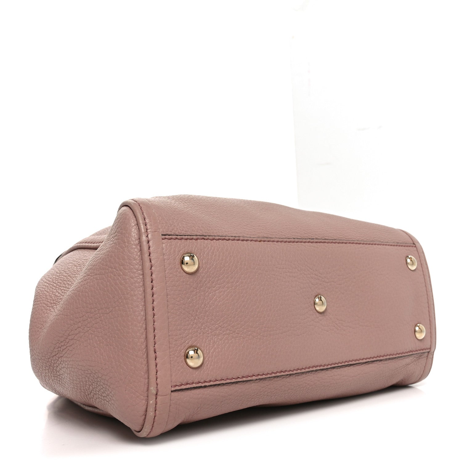 Gucci Pebbled Calfskin Small Soho Shoulder Bag Light Pink 4 of 12