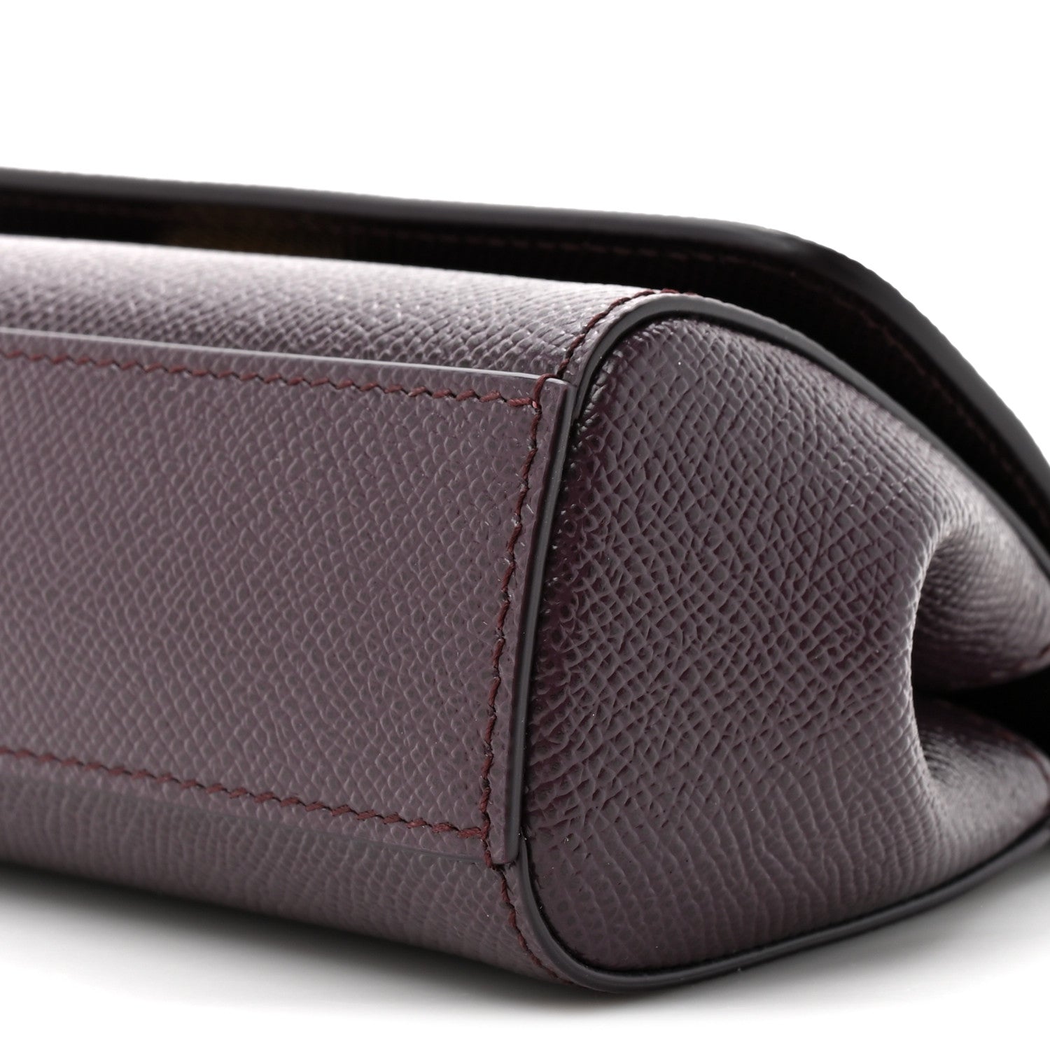 Dolce & Gabbana Dauphine Mini Miss Sicily Bag Burgundy 8 of 9