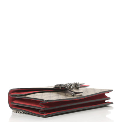 Gucci GG Supreme Monogram Small Dionysus Shoulder Bag Red 4 of 13