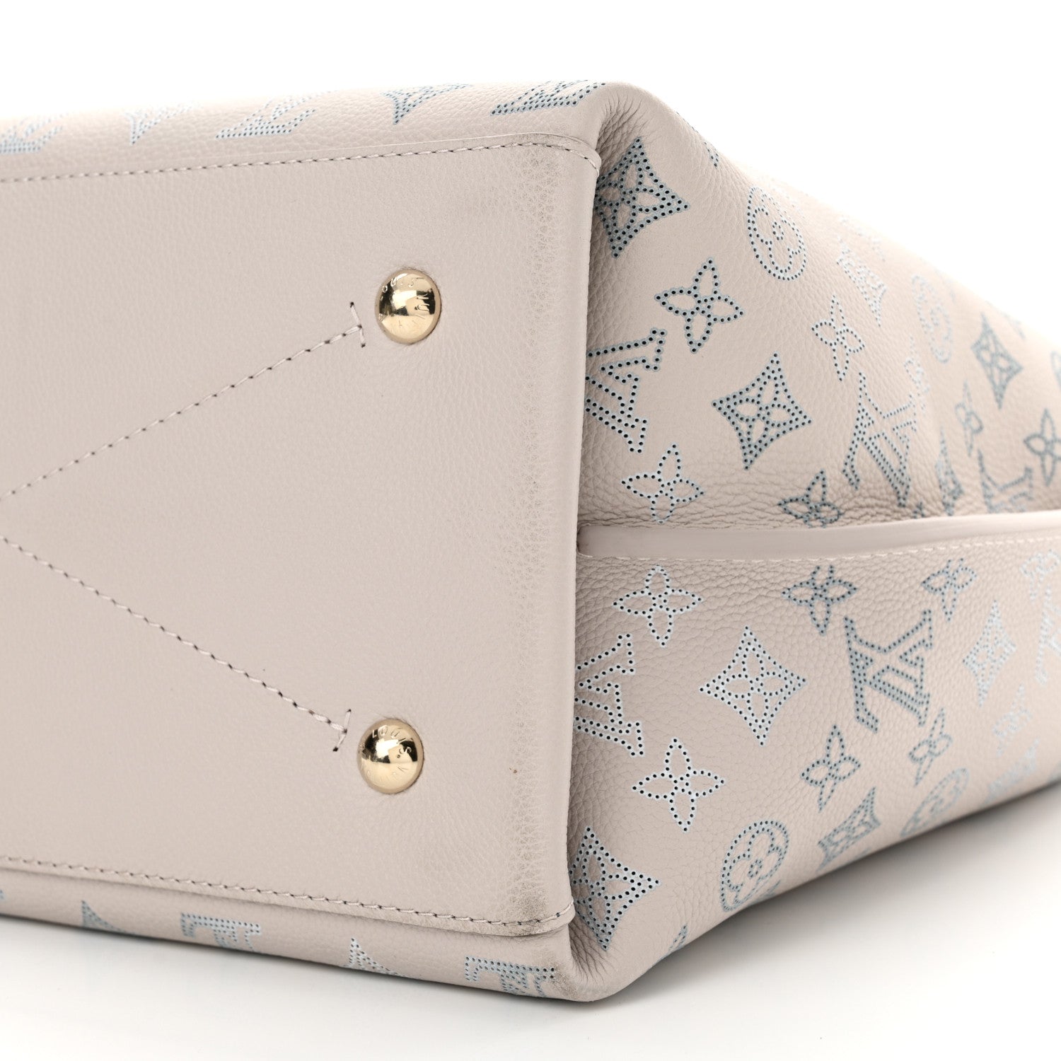 Louis Vuitton Mahina Carmel Hobo PM Brume Gray 9 of 11